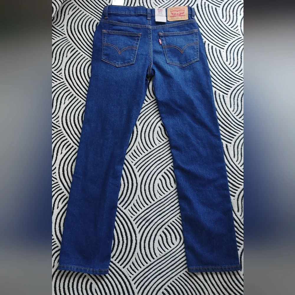 Levi's Blue Slim Fit Jeans Big Boy - Picture 6 of 9